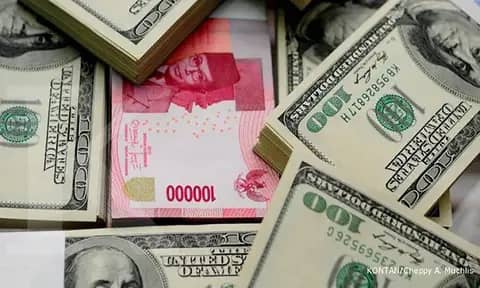 Ditopang Data Cadangan Devisa, Rupiah Ditutup Mendekati 16 Ribu