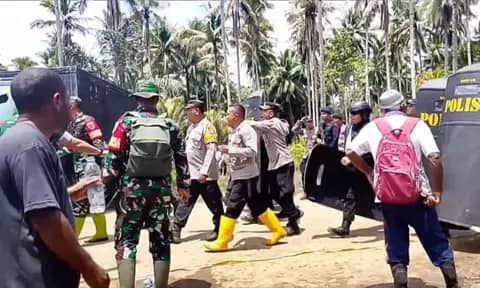 Di Balik Seragam: Saat Polisi Lebih Melindungi Tambang Ketimbang Rakyat