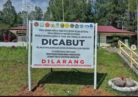 PT Toba Pulp Lestari Berjanji dan Berjanji lagi