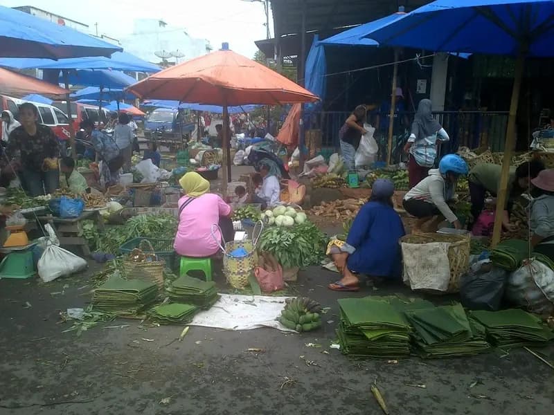 Pasar Parluasan (Foto: Michael Josua Sijabat/Parboaboa)
